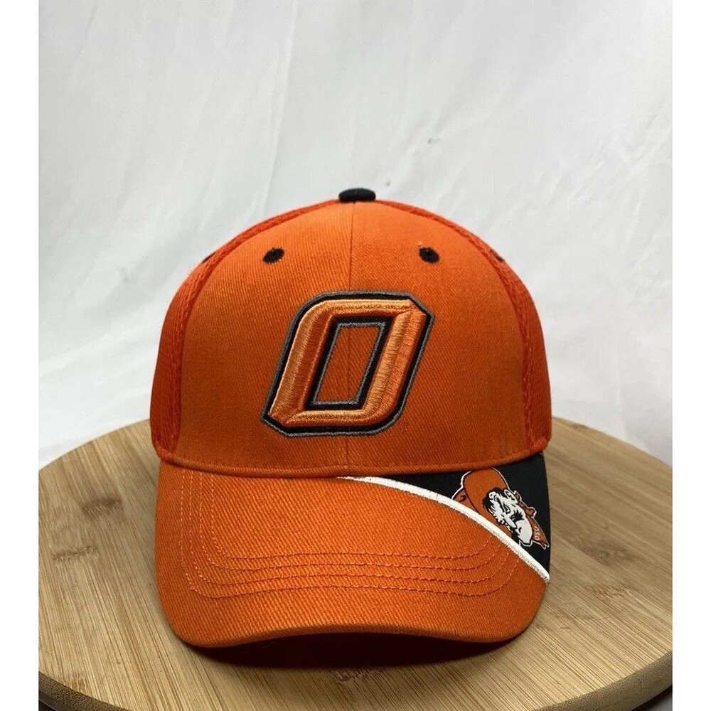 Oklahoma State Cowboys Hat OSU Pistol Pete Pokes Big O NCAA Cap Adjustable NWOT